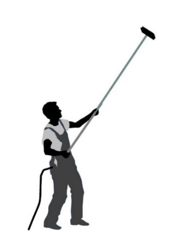 window washer with pole